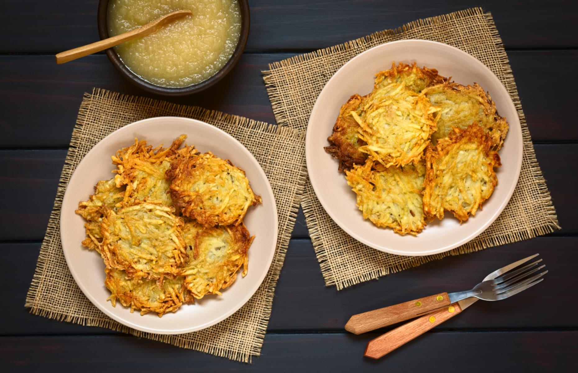 Germany: kartoffelpuffer